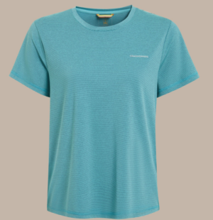 Craghoppers Ellie II Short Sleeved T-Shirt | Glazed Aqua (Women's)