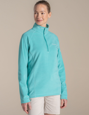 Craghoppers Miska VI Half Zip Fleece | Aqua Blue (Women's)