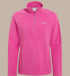 Craghoppers Miska VI Half Zip Fleece | Damask Rose (Women's)