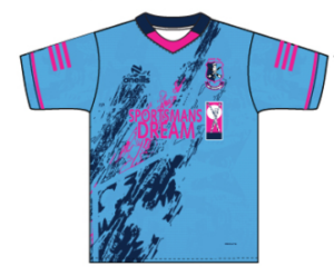 O’Neills Nenagh Eire Óg Camogie Training Jersey | Sky/Pink/Navy (Kid's)
