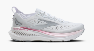 Brooks Glycerin 23 GTS Running Shoe | White/Harbor Mist/Metallic (Women's)