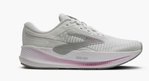 Brooks Revel Max Running Shoe | - White/Harbor Mist/Metallic (Women's)